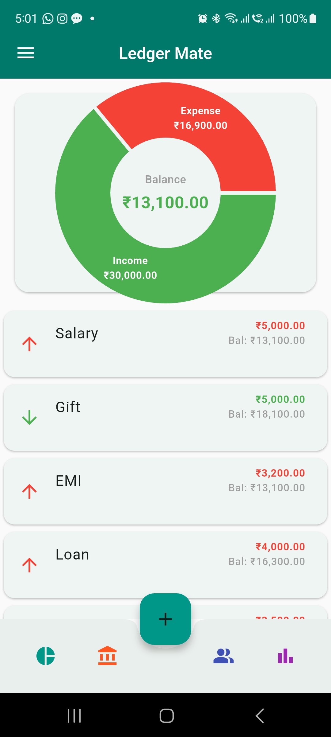 Ledger Mate Help Preview