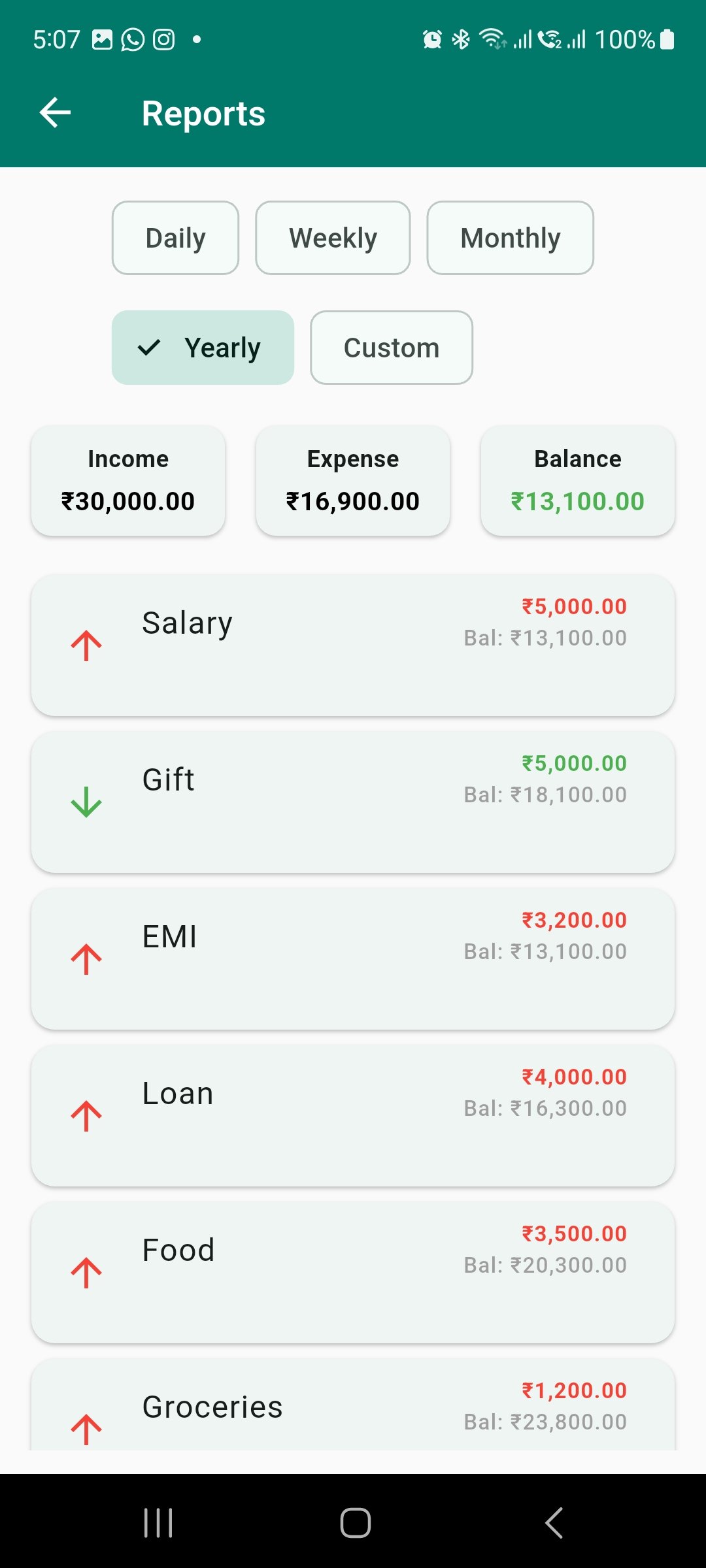 Ledger Mate Help Preview