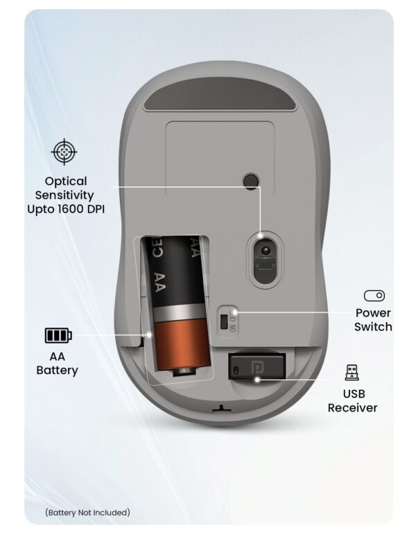 Portronics Toad 34 Wireless Mouse - Image 4