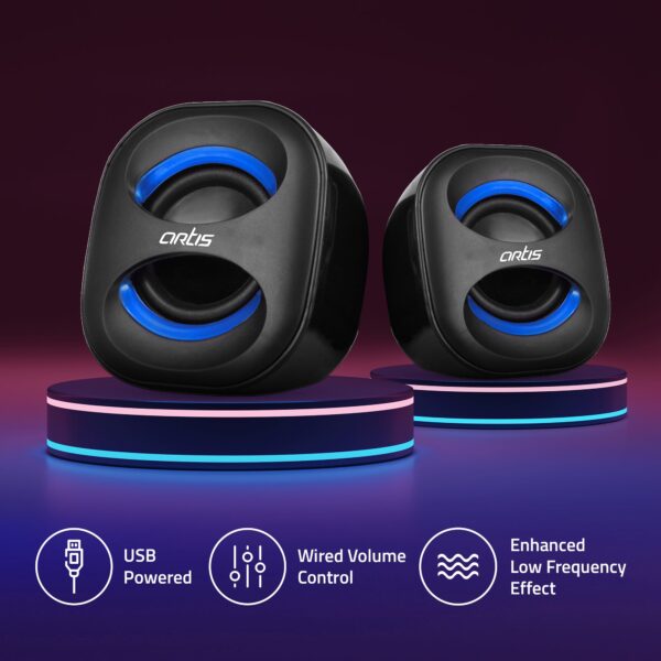 Artis MINI 2.0 USB Multimedia Speaker - Image 4