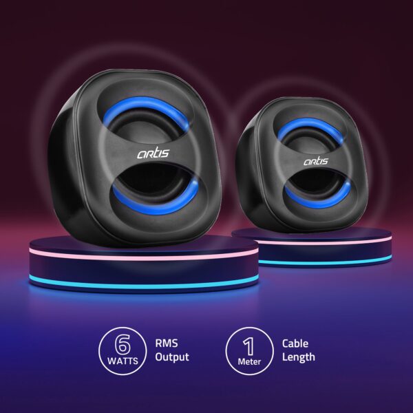 Artis MINI 2.0 USB Multimedia Speaker - Image 3