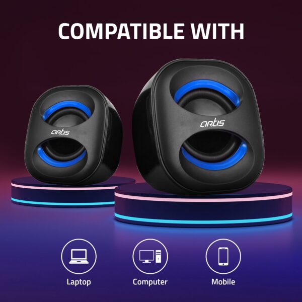 Artis MINI 2.0 USB Multimedia Speaker - Image 5