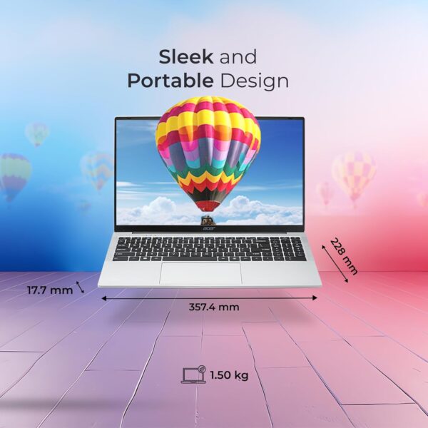 Acer Aspire 3 Laptop Intel Core Celeron N4500 Processor Laptop - Image 4