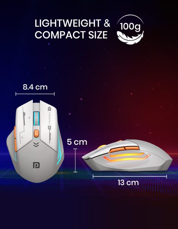 Vader Max Dual Mode Rechargeable Mouse For Gaming - Image 7